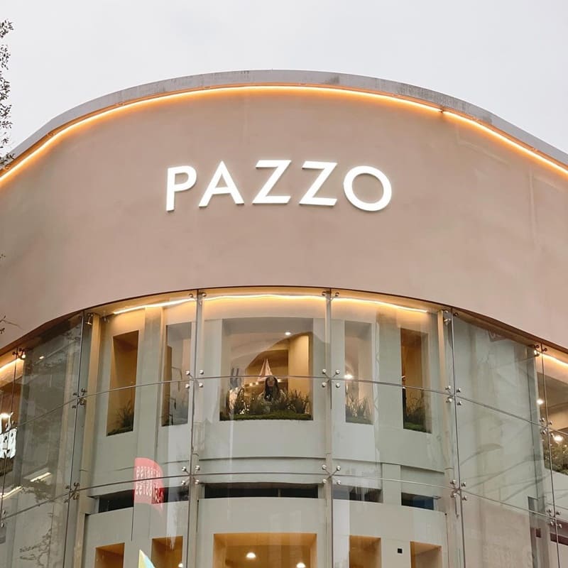 「PAZZO」台北西門BLOSSOM概念店｜樓層綻放花朵崇拜的心情，難掩外牆奶油質感！
