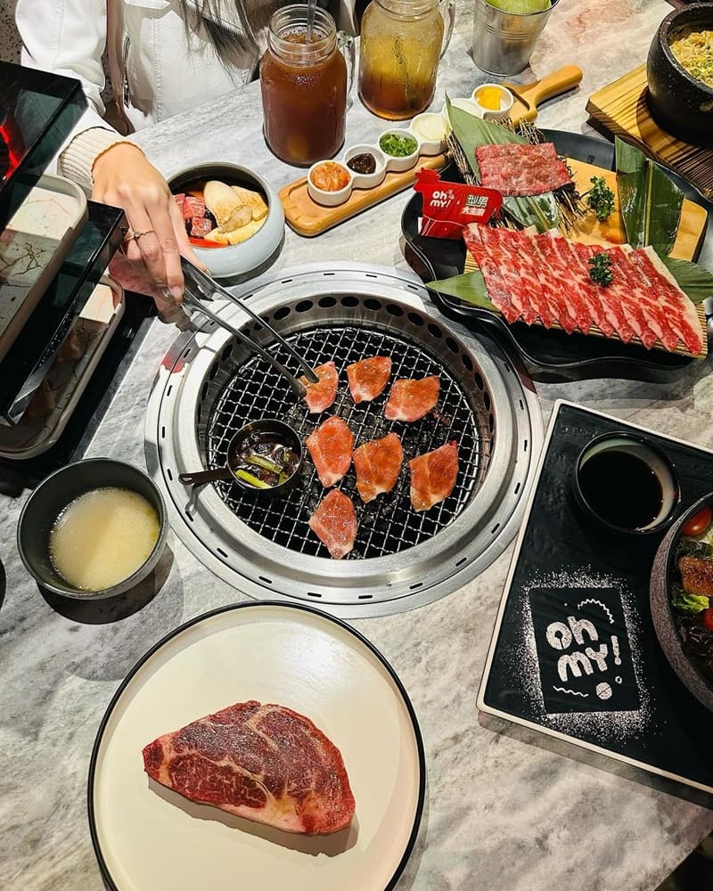 「Oh My 原燒」台中東海燒肉店｜極致肉質饗宴！型男大主廚聯名套餐，新春好滋味！