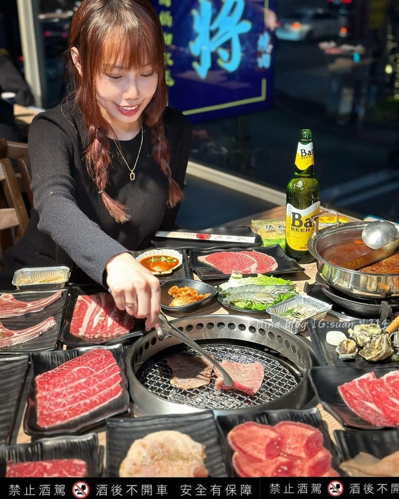 「伍將」桃園日式燒肉火鍋桃園南崁店｜澳洲M9和牛吃到飽饗宴，寬敞環境、豐盛食材、兒童遊覽室，極致享受！