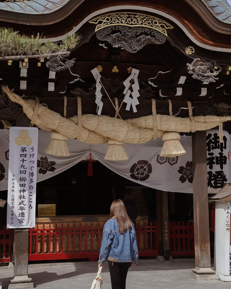 「博多櫛田神社」福岡最喜愛參拜神社｜夏季祭典、神聖神轎、欣賞文化傳承！