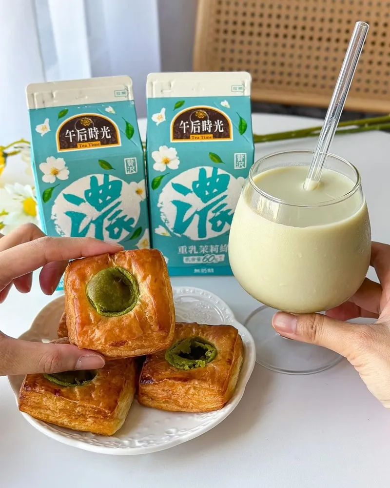 「重乳茉莉綠奶茶」光泉午後時光x茉莉茶園！春日限定新品、清新滑順、現已上市！