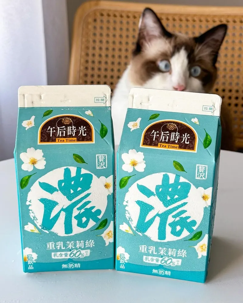 「重乳茉莉綠奶茶」光泉午後時光x茉莉茶園！春日限定新品、清新滑順、現已上市！