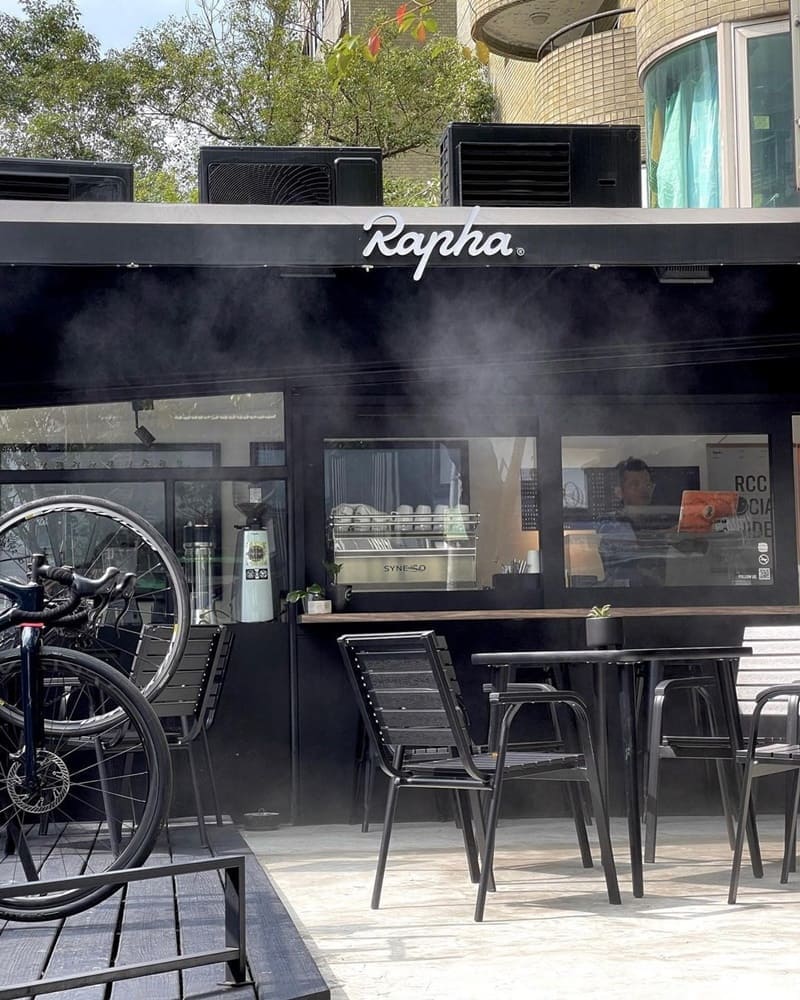 「Rapha Taipei」台北自行車極簡風騎士聖地、自行車服飾 x 咖啡館、英國倫敦品牌！