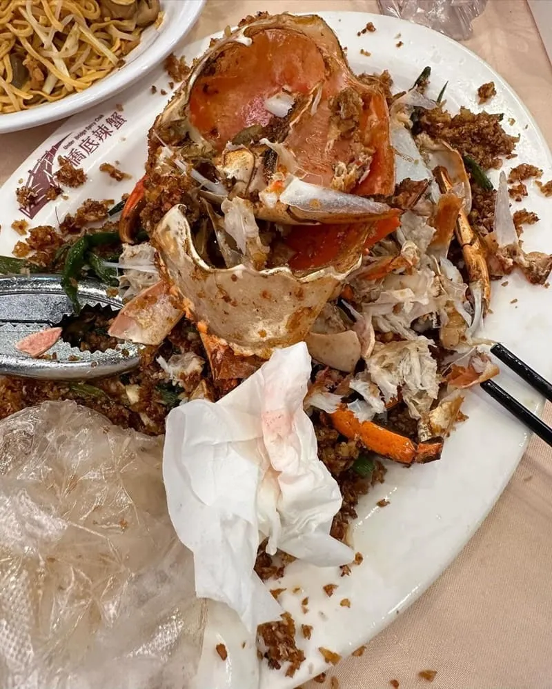 「橋底辣蟹」香港銅鑼灣金禧大廈地下！嫩肉美味、名揚港城、食客愛不釋手！
