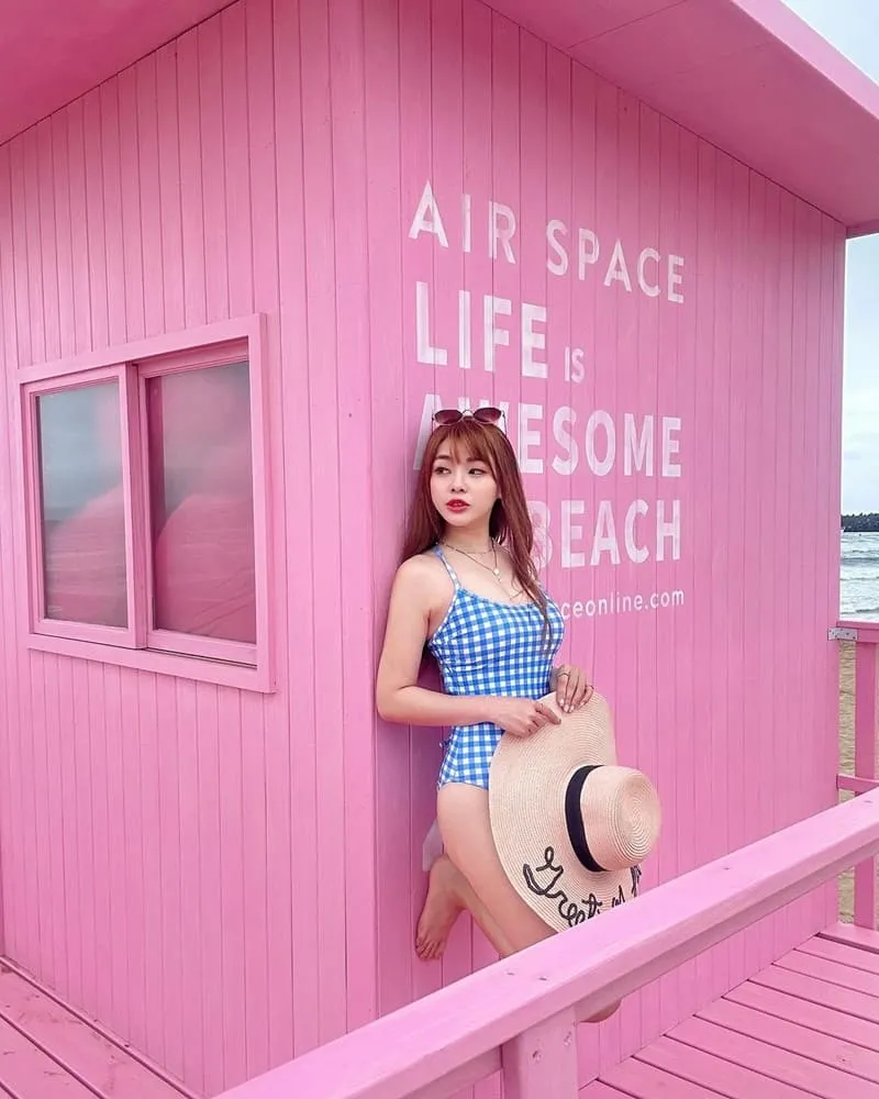 AIR SPACE浮誇系粉紅沙灘