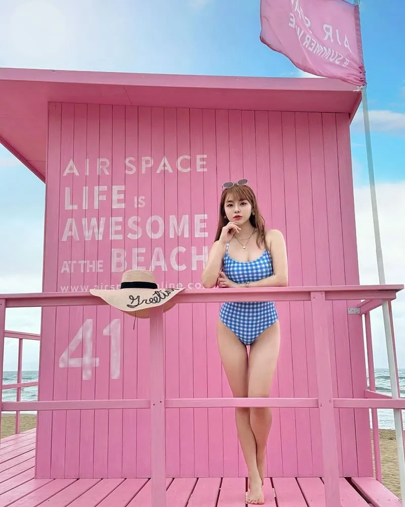 AIR SPACE浮誇系粉紅沙灘