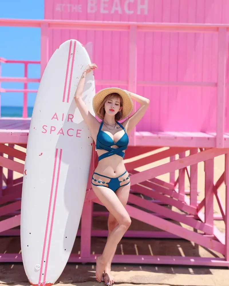 「AIR SPACE福隆沙灘」粉紅夢幻！限定PINK BEACH泳裝、讓你成為夏日California Girl！