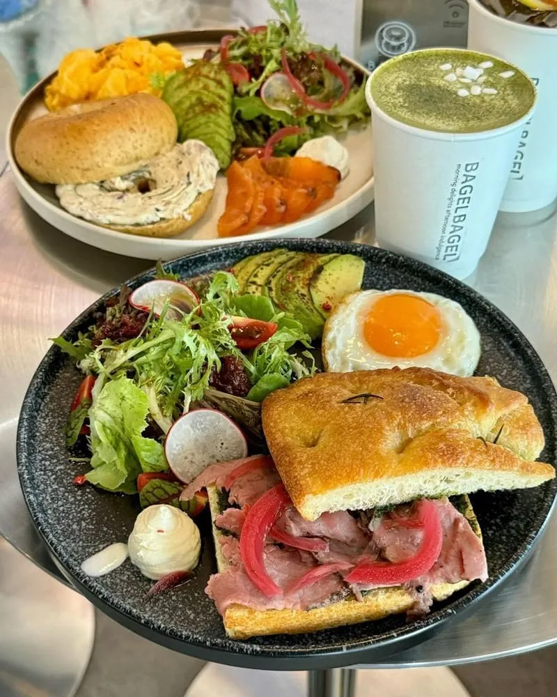 「BAGEL BAGEL貝果貝果」台北中山國小旁貝果店、寵物友善大加分、獨特咖啡、健康美味！